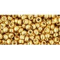 TOHO Round Beads 8/0 Permanent Finish Galvanized Starlight - 10g