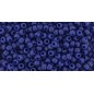 TOHO Round Beads 11/0 Semi Glazed - Navy Blue - 10g