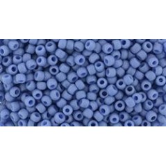 TOHO Round Beads 11/0 Semi Glazed - Soft Blue - 10g