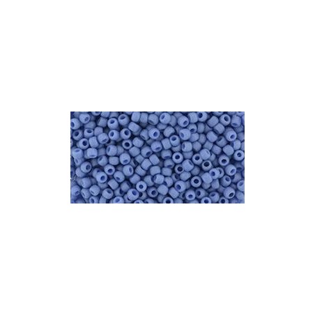 TOHO Round Beads 11/0 Semi Glazed - Soft Blue - 10g