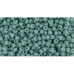 TOHO Round Beads 11/0 Semi Glazed - Turquoise - 10g