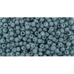 TOHO Round Beads 11/0 Semi Glazed - Blue Turquoise - 10g
