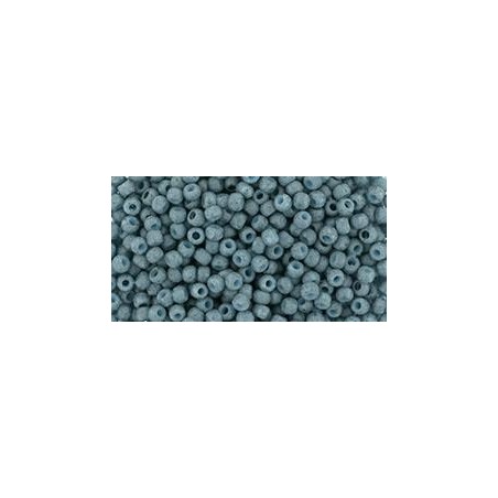 TOHO Round Beads 11/0 Semi Glazed - Blue Turquoise - 10g