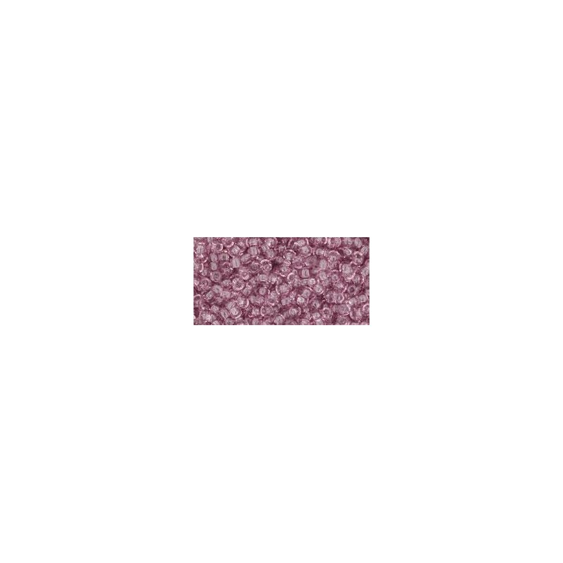 TOHO Round Beads 11/0 Transparent Light Amethyst - 10g TOHO Round Beads 11/0 Transparent Light Amethyst - 10g