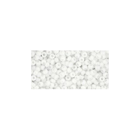 TOHO Round Beads 11/0 Opaque White - 10g