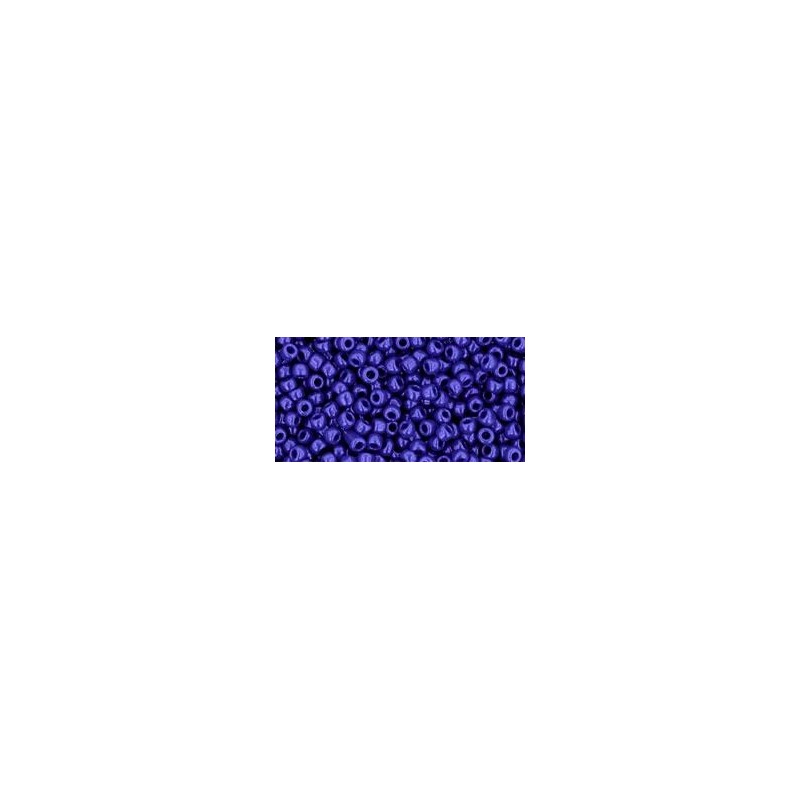 TOHO Round Beads 11/0 Opaque Navy Blue - 10g
