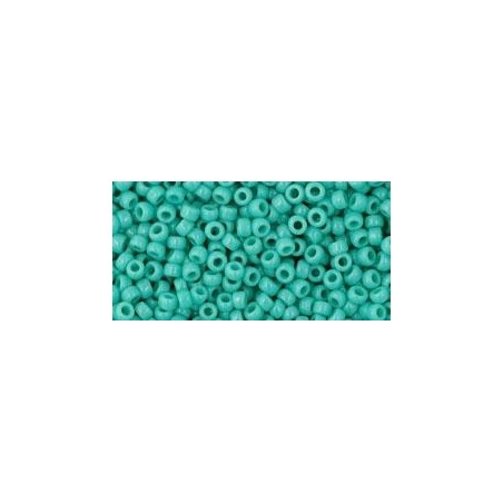 TOHO Round Beads 11/0 Opaque Turquoise - 10g