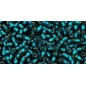 TOHO Round Beads 11/0 Silver-Lined Teal - 10g