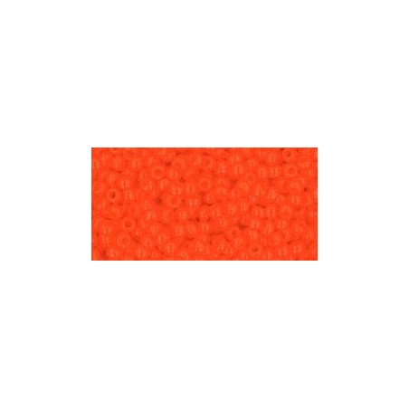 TOHO Round Beads 11/0 Opaque Sunset Orange - 10g