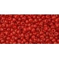 TOHO Round Beads 11/0 Opaque Pepper Red - 10g
