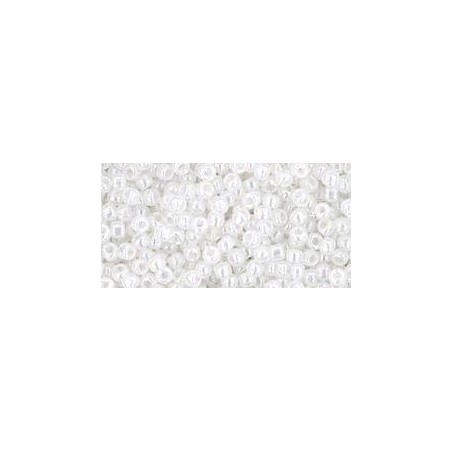 TOHO Round Beads 11/0 Ceylon Snowflake - 10g