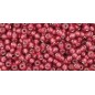 TOHO Round Beads 11/0 Silver Lined Milky Pomegranate - 10g