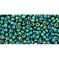 TOHO Round Beads 11/0 Higher-Metallic June Bug - 10g