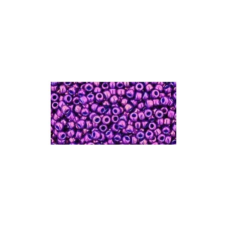 TOHO Round Beads 11/0 Higher-Metallic Grape - 10g