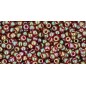 TOHO Round Beads 11/0 Gold-Lustered Rust - 10g