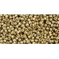 TOHO Round Beads 11/0 Permafinish Galvanized Golden Fleece - 10g