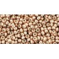 TOHO Round Beads 11/0 Permanent Finish Galvanized Rose Gold - 10g