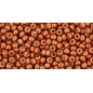 TOHO Round Beads 11/0 Permanent Finish Galvanized Saffron - 10g