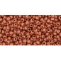 TOHO Round Beads 11/0 Opaque Terra Cotta - 10g