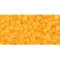 TOHO Round Beads 11/0 Ceylon Frosted Peach Cobler - 10g