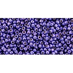 TOHO Round Beads 11/0 Permafinish - Galvanized Violet - 10g