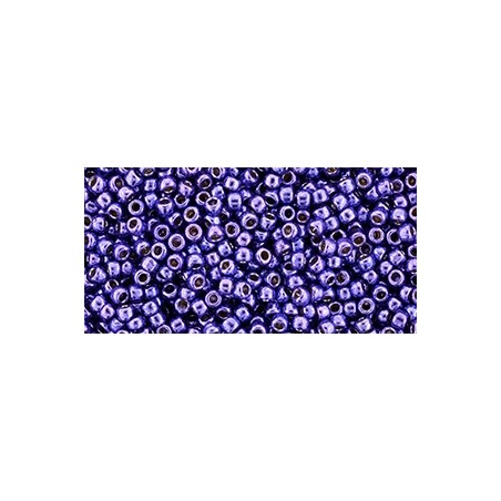 TOHO Round Beads 11/0 Permafinish - Galvanized Violet - 10g