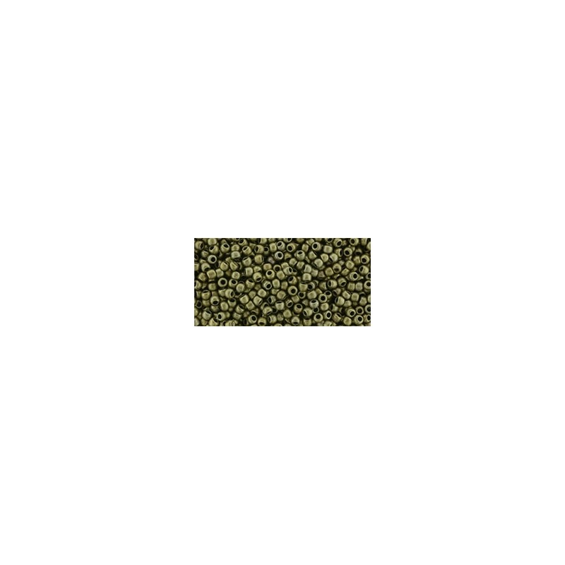 TOHO Round Beads 11/0 Bronze Antique Gold - 10g