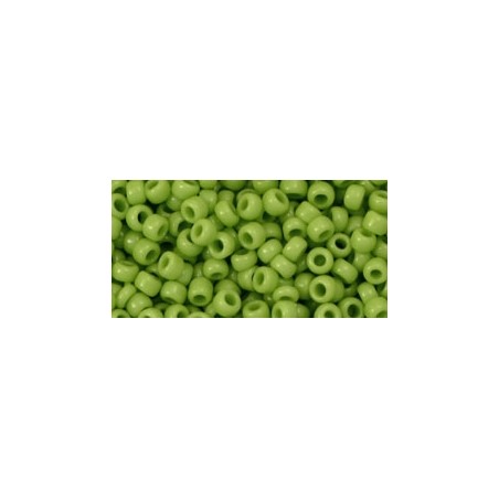 TOHO Round Beads 8/0 Opaque Sour Apple - 10g