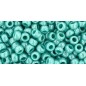 TOHO Round Beads 8/0 Opaque Lustered Turquoise - 10g