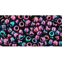 TOHO Round Beads 8/0 Higher Metallic Iris Violet - 10g