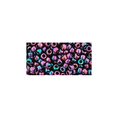 TOHO Round Beads 8/0 Higher Metallic Iris Violet - 10g