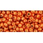 TOHO Round Beads 8/0 Permanent Finish Galvanized Saffron - 10g