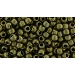 TOHO Round Beads 8/0 Bronze Antique Gold - 10g
