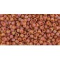 TOHO Round Beads 11/0 Semi Glazed Rainbow Orange - 10g