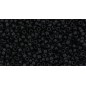 TOHO Round Beads 15/0 Semi Glazed - Jet - 10g