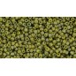 TOHO Round Beads 15/0 Semi Glazed Rainbow - Olive - 10g