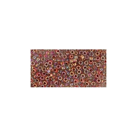 TOHO Treasure Beads 11/0 Inside-Color Rainbow Crystal/Sandstone-Lined - 5g