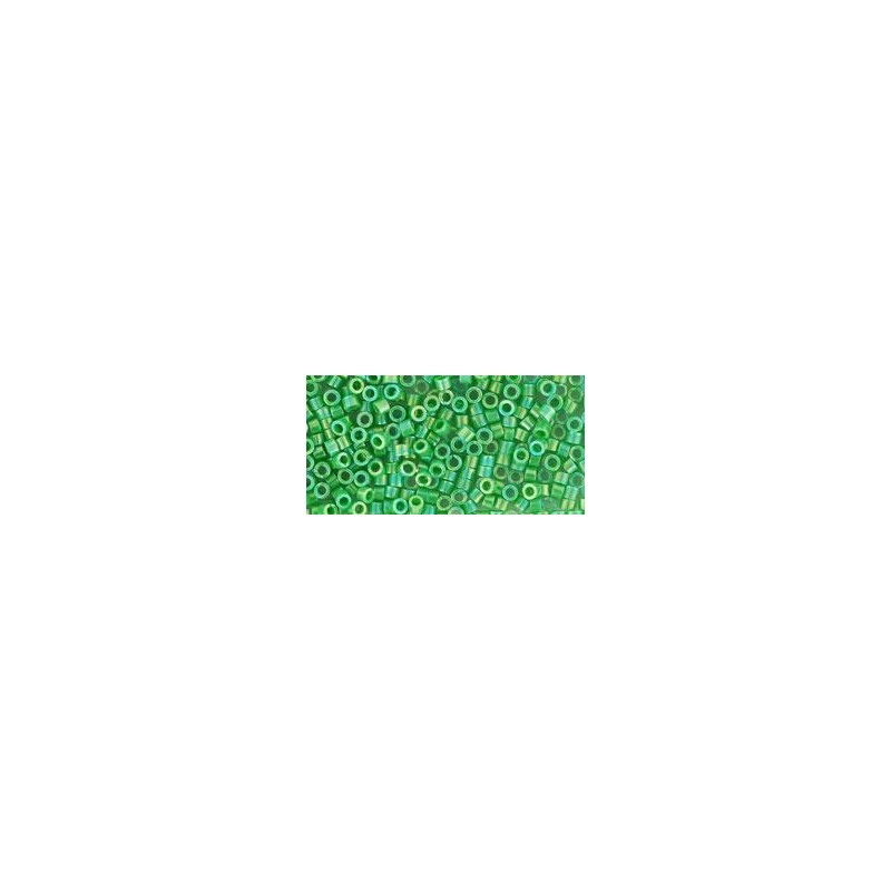 TOHO Treasure Beads 11/0 Opaque-Rainbow Mint Green - 5g