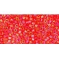 TOHO Treasure Beads 11/0 Transparent-Rainbow Light Siam Ruby - 5g