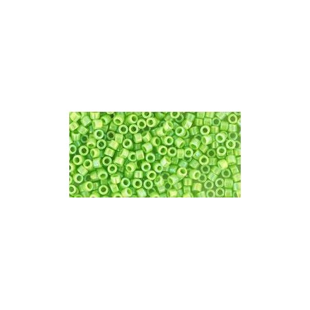 TOHO Treasure Beads 11/0 Opaque-Rainbow Sour Apple - 5g