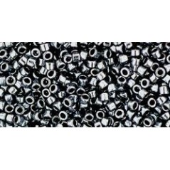 TOHO Treasure Beads 11/0 Metallic Hematite - 5g