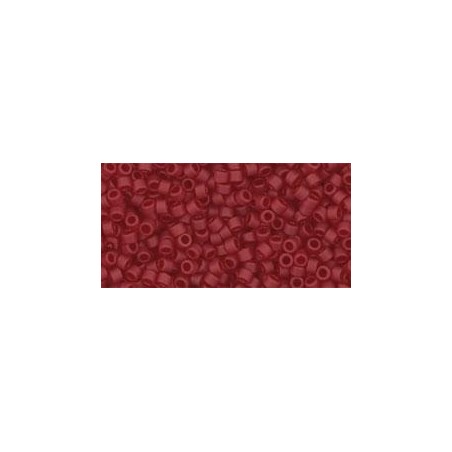 TOHO Treasure Beads 11/0 Transparent-Frosted Ruby - 5g