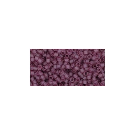 TOHO Treasure Beads 11/0 Transparent-Frosted Medium Amethyst - 5g