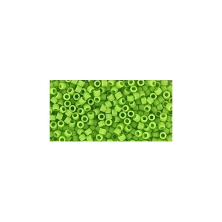 TOHO Treasure Beads 11/0 Opaque-Frosted Sour Apple - 5g