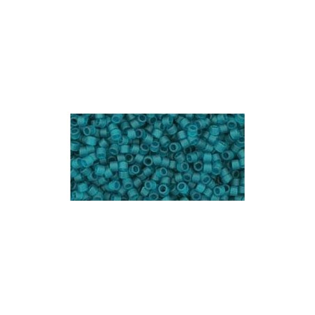 TOHO Treasure Beads 11/0 Transparent-Frosted Teal - 5g