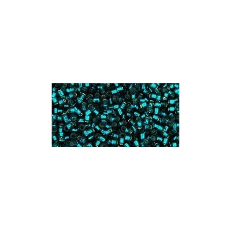 TOHO Treasure Beads 11/0 Silver-Lined Teal - 5g