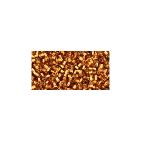 TOHO Treasure Beads 11/0 Silver-Lined Topaz - 5g