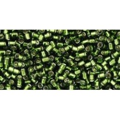 TOHO Treasure Beads 11/0 Silver-Lined Olivine - 5g