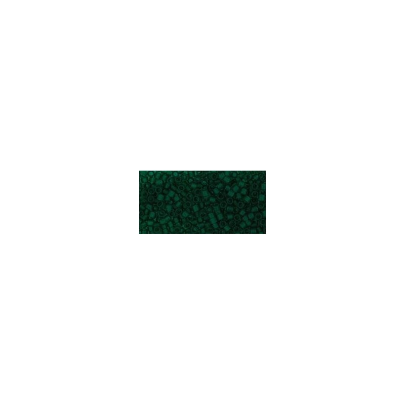 TOHO Treasure Beads 11/0 Transparent-Frosted Green Emerald - 5g