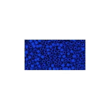 TOHO Treasure Beads 11/0 Opaque Frosted Navy Blue - 5g
